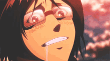 attack on titan funny drooling blushing anime