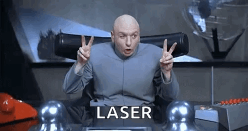 dr evil fire the laser