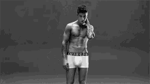Underwear 저스틴 비버 속옷 GIF - Underwear Justin Bieber Calvin Klein GIFs