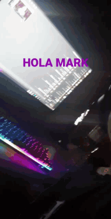 Hola Mark Computer GIF - Hola Mark Computer Rgb Keyboard GIFs