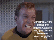 Star Trek Funny GIF - Star Trek Funny Captains Log GIFs