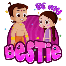 Be My Bestie Chutki GIF - Be My Bestie Chutki Chhota Bheem GIFs