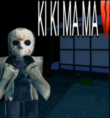 a video game called kiki mama shows a jason voorhees character
