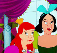 Oh If Stepsisters GIF - Oh If Stepsisters Evil GIFs