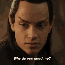 Why Do You Need Me Elnor GIF - Why Do You Need Me Elnor Star Trek Picard GIFs