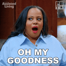 Oh My Goodness Leah GIF - Oh My Goodness Leah Assisted Living GIFs