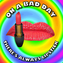On A Bad Day Theres Always Lipstick GIF - On A Bad Day Theres Always Lipstick There Is Always Lipstick GIFs