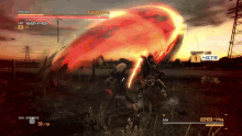 a video game is being played with raiden and sam