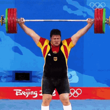 Dropping The Weights Matthias Steiner GIF - Dropping The Weights Matthias Steiner International Olympic Committee GIFs