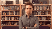 Library Books GIF - Library Books What Time Is It GIFs