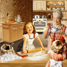 Abuelita Baking GIF - Abuelita Baking Coffee GIFs