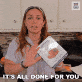 It'S All Done For You You Don'T Have To Worry About That Emily Brewster GIF - It'S All Done For You You Don'T Have To Worry About That Emily Brewster Foodbox Hq GIFs
