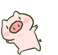 Wechat Pig Swaying Sticker - Wechat Pig Swaying Hands Up Stickers