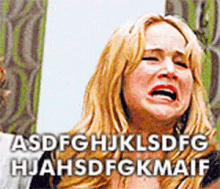 Ajlsdjfklasjdklfjasdf GIF - Jennifer Lawrence Panic Crying GIFs