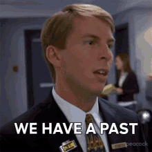 We Have A Past Kenneth Parcell GIF - We Have A Past Kenneth Parcell 30rock GIFs