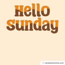 Happy Sunday Hello Sunday GIF