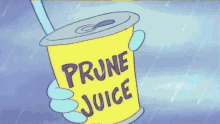 prune juice drink disgusted
