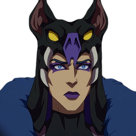 Oh No Evil Lyn Sticker - Oh No Evil Lyn Masters Of The Universe Revelation Stickers