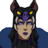 Oh No Evil Lyn Sticker - Oh No Evil Lyn Masters Of The Universe Revelation Stickers