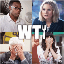 Nbc The Good Place GIF - Nbc The Good Place Wt Fork GIFs