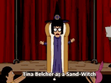 tina bobs burger sand witch