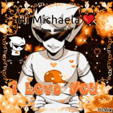 Michaela Hi Michaela GIF