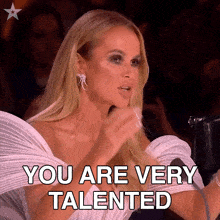 You Are Very Talented Amanda Holden GIF