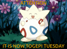 Togepi Togepi Tuesday GIF - Togepi Togepi Tuesday Pokemon Tuesday GIFs