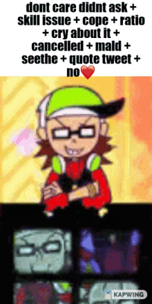 Dont Care Didnt Ask Twitter GIF - Dont Care Didnt Ask Twitter Popn Music GIFs