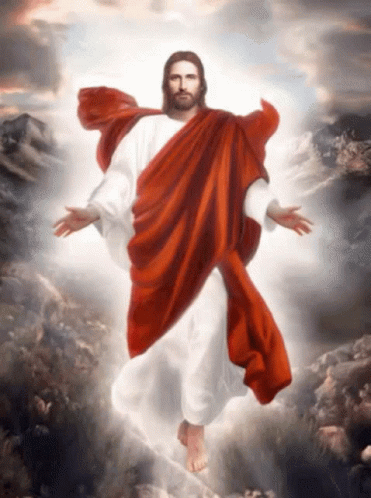 Jesus Clouds GIF - Jesus Clouds Resurrection - Discover & Share GIFs