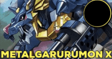 Digimon Metalgarurumon X GIF