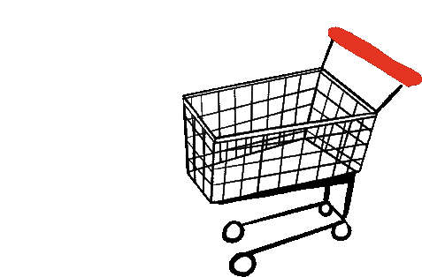 Shopping Cart Shopping Sticker - Shopping Cart Shopping Cart Stickers