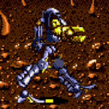 Sega Genesis Cyborg Justice GIF - Sega Genesis Cyborg Justice Strut GIFs