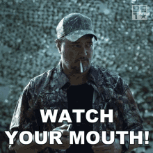 Watch Your Mouth Carl GIF - Watch Your Mouth Carl Tales GIFs