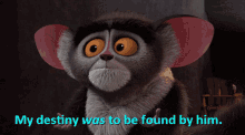 All Hail King Julien Maurice GIF - All Hail King Julien Maurice My Destiny Was To Be Found By Him GIFs