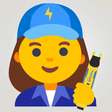 emoji worker handwerker electrician handcraft