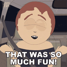 That Was So Much Fun Sharon Marsh GIF - That Was So Much Fun Sharon Marsh South Park GIFs