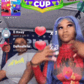 Harriiprint Queen Opp GIF - Harriiprint Queen Opp Queen Opp And Chelle GIFs