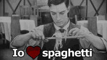 Spaghetti Amo Gli Spaghetti Mangiare Cibo Pasta Italia GIF - Spaghetti I Love Spaghetti Eating GIFs