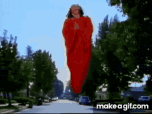 Divine Hammer The Breeders GIF - Divine Hammer The Breeders Flying Woman GIFs