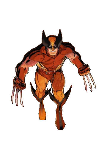 Wolverine Marvel Sticker - Wolverine Marvel Xmen Stickers