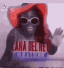 Lana Del Rey Honeymoon Girl Screaming High Note Meme GIF - Lana Del Rey Honeymoon Girl Screaming High Note Meme GIFs