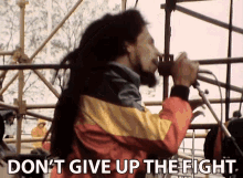Dont Give Up The Fight Singing GIF - Dont Give Up The Fight Singing Performing GIFs