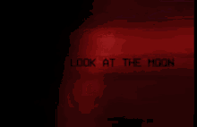 Look At The Moon Do Not Look At The Moon GIF - Look At The Moon Do Not Look At The Moon Glitch GIFs