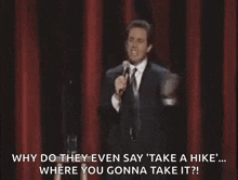 Jerry Seinfeld Stand Up GIF - Jerry Seinfeld Stand Up Stand Up Comedian GIFs