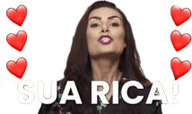 Sua Rica You Rich Woman You Rich Lady Sticker - Sua Rica You Rich Woman You Rich Lady You Rich Girl Stickers