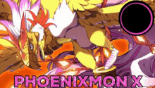 Digimon Phoenixmon X GIF - Digimon Phoenixmon X Phoenixmo GIFs