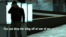 Gtagif Gta One Liners GIF - Gtagif Gta One Liners You Can Drop The Bling Off At One Of My Garages GIFs