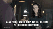 Many People Watch Truly Awful For Them Yet Delicious Television Watching GIF