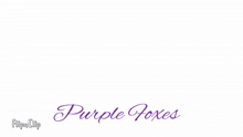 Purple Purple Fox GIF - Purple Purple Fox Foxes GIFs